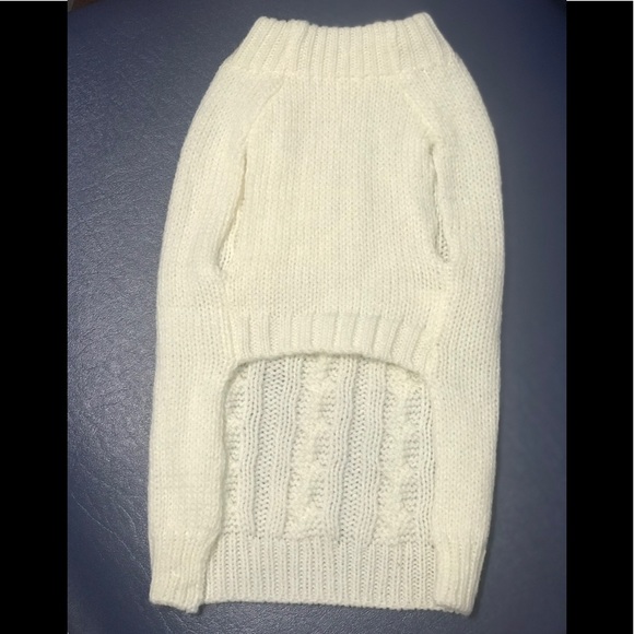 🎉2X HP🎉NWT Frisco cream cable knitted sweater - Picture 3 of 11